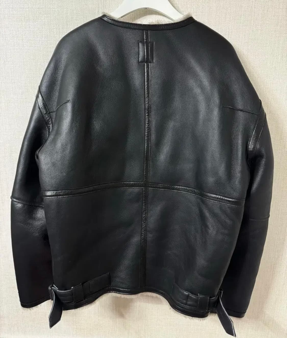 (2)폴리테루 / 무통 자켓 (스팟 시어링 자켓) / 블랙 상품이미지3