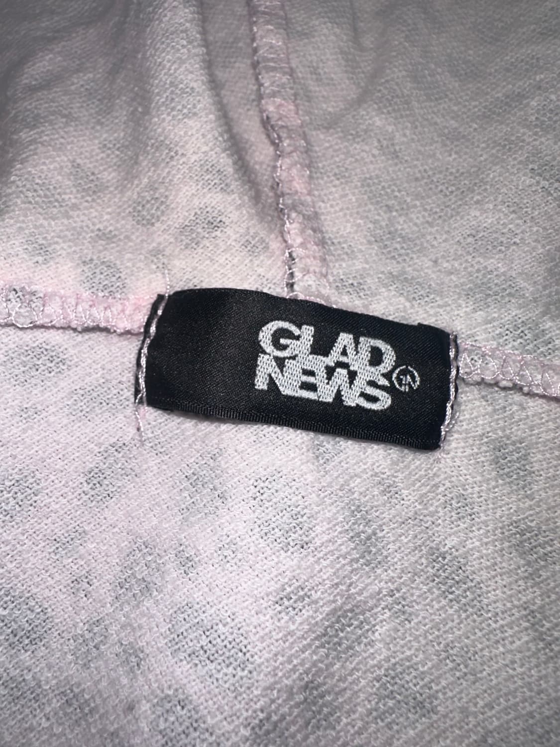 일본빈티지샵 글래드뉴스 핑크갸루 딱붙후드티 히메갸루오네갸루베이비메탈클럽 상품이미지2