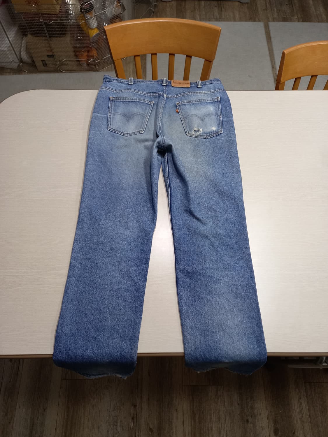 35-36 93's 리바이스619 오렌지탭 일자진 커스텀 36-437 상품이미지2