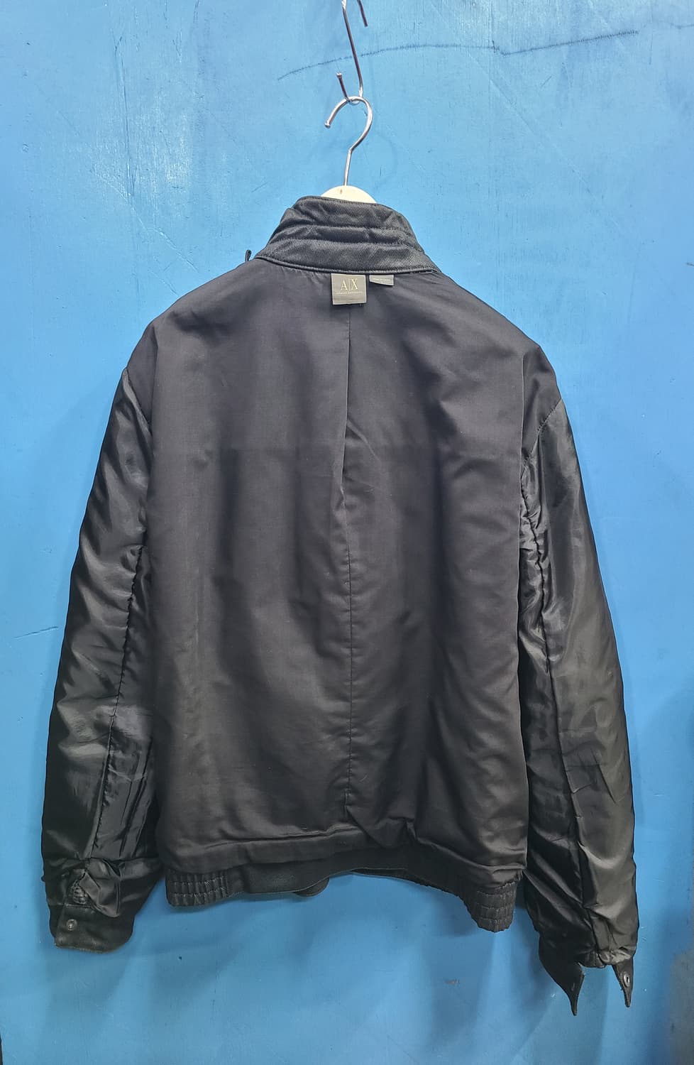 아르마니 왁스 바이커 자켓 상품이미지8