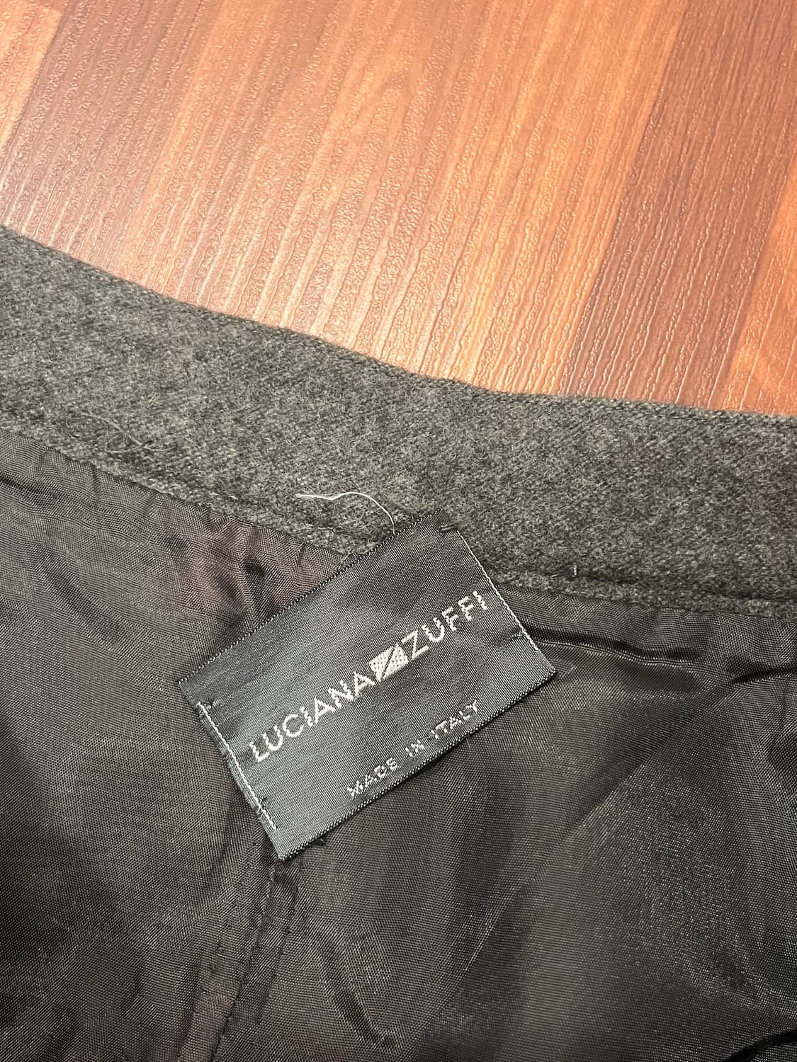 Luciana Zuffi 빈티지 울 스커트 (29 made Italy) 상품이미지6