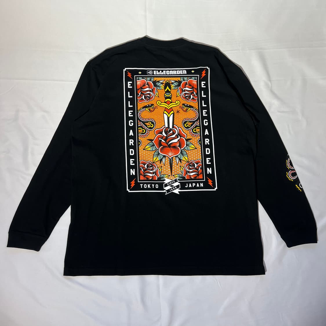 [2XL]엘르가든 락밴드 블랙 롱슬리브 상품이미지7