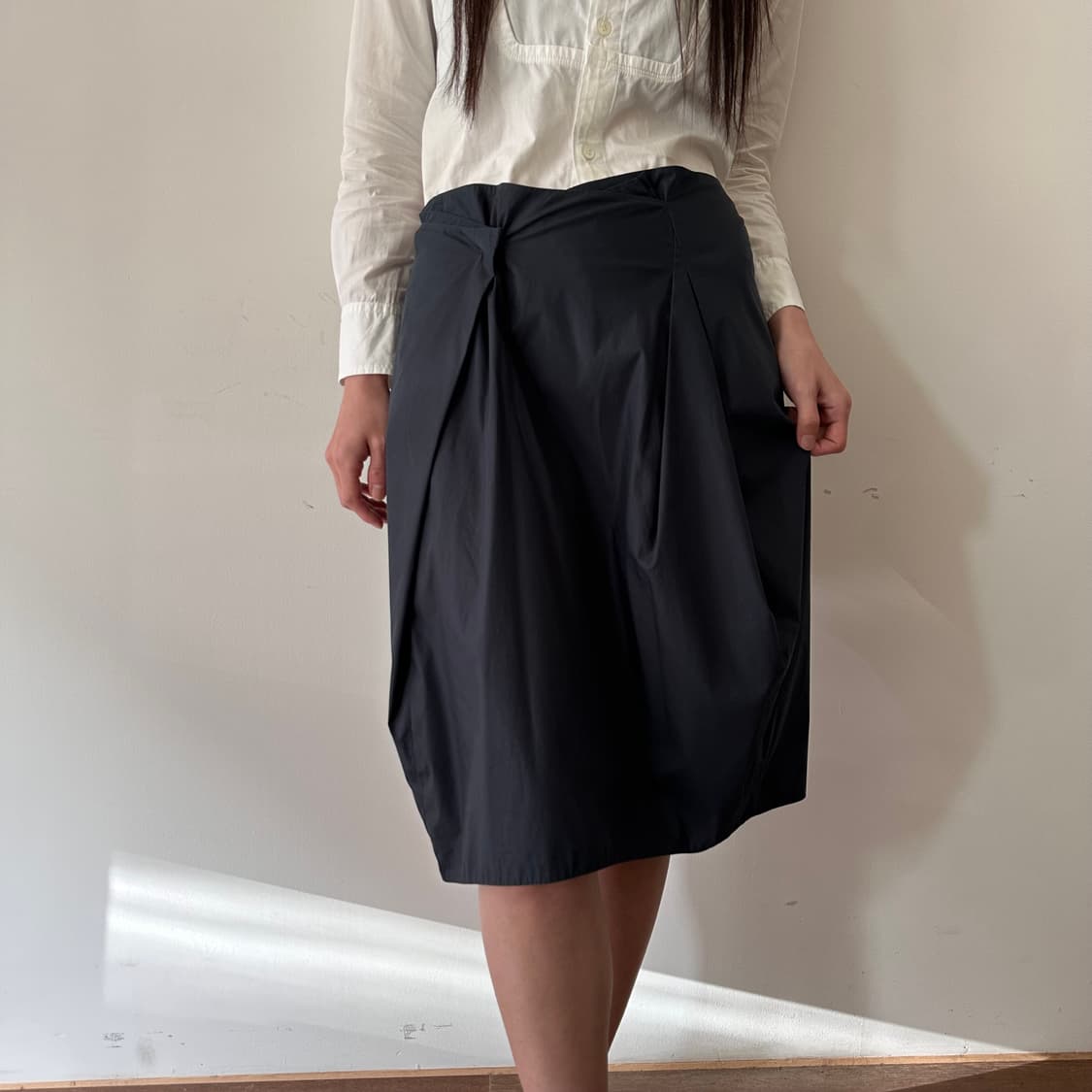 질샌더 jil sander 디테일 스커트 상품이미지1