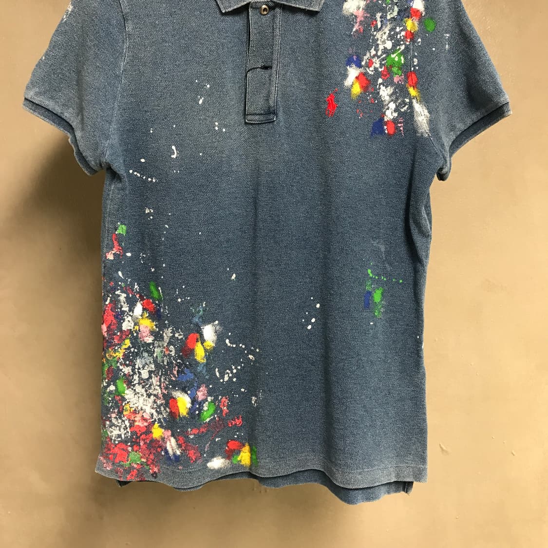 폴로 랄프로렌 페인팅 PK 반팔 카라티 L 상품이미지3