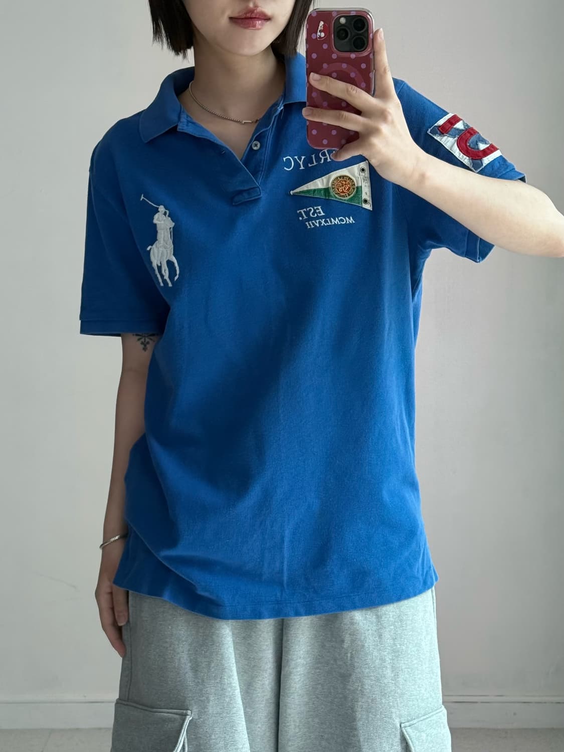 폴로 빅포니 RLYC 피케이 티셔츠 상품이미지2