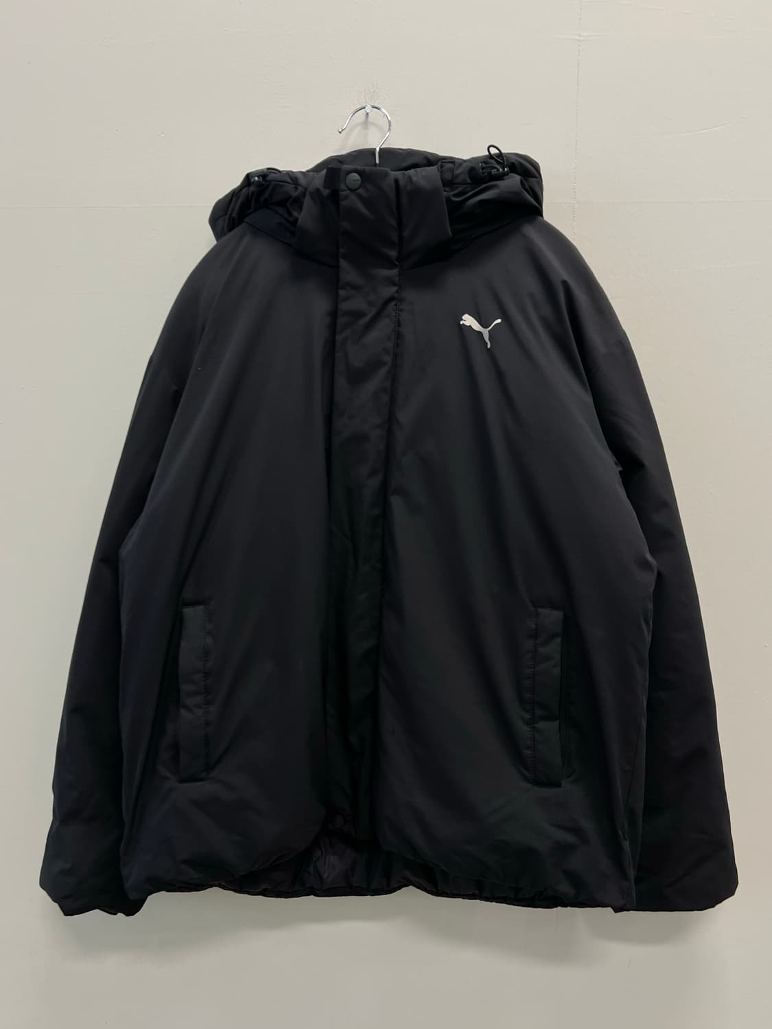 푸마 덕다운 패딩 자켓 블랙 상품이미지2