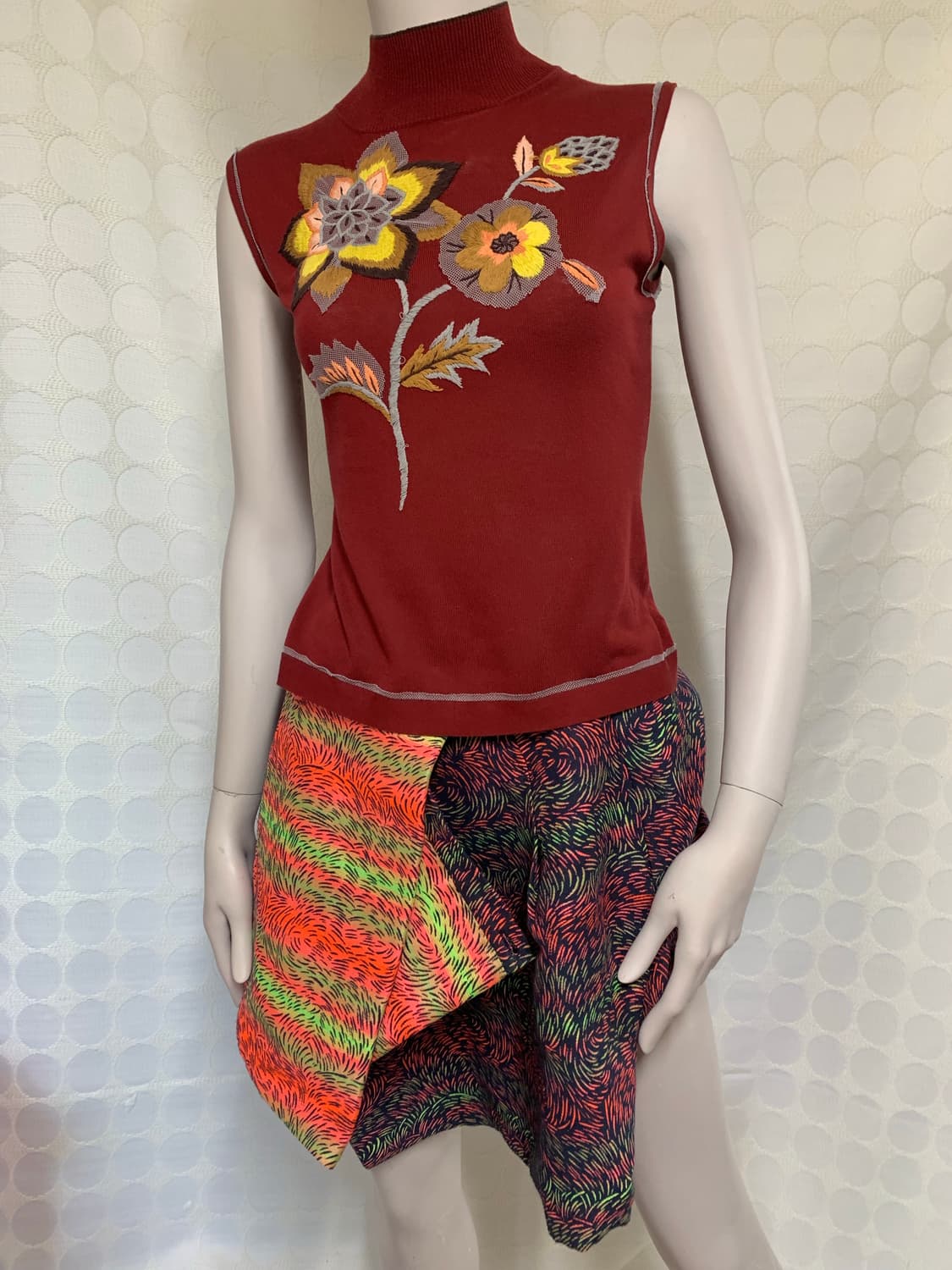 Kenzo multicolor cotton skirt 상품이미지3