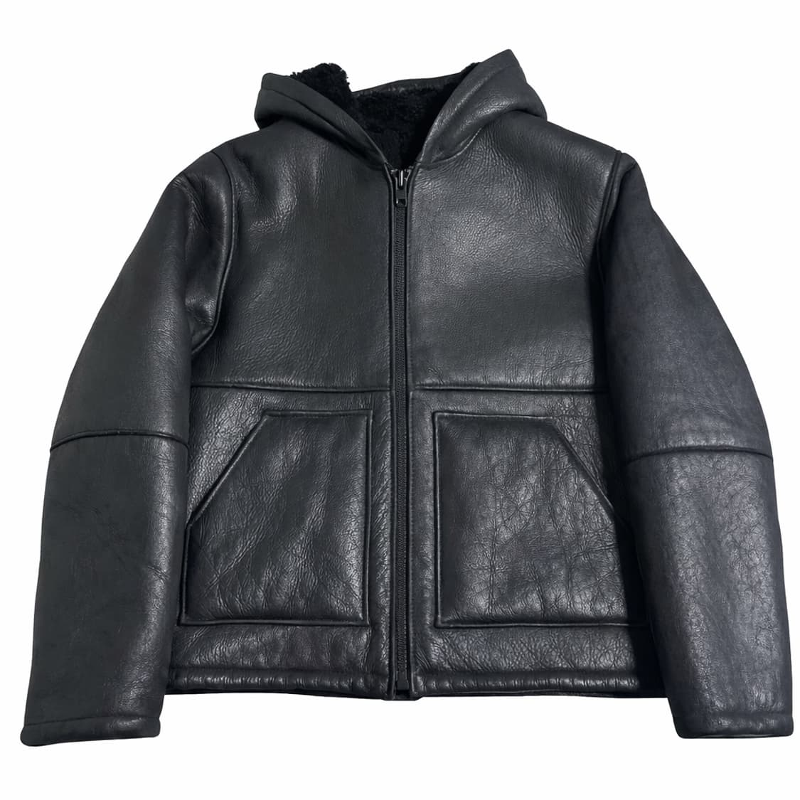 스투시 셔링 자켓 블랙 M  상품이미지5