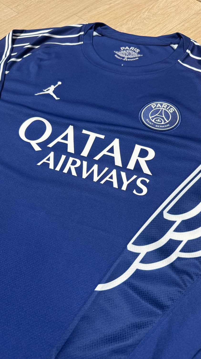 PSG x 조던 24-25 4th 긴팔 정품 유니폼 상품이미지3