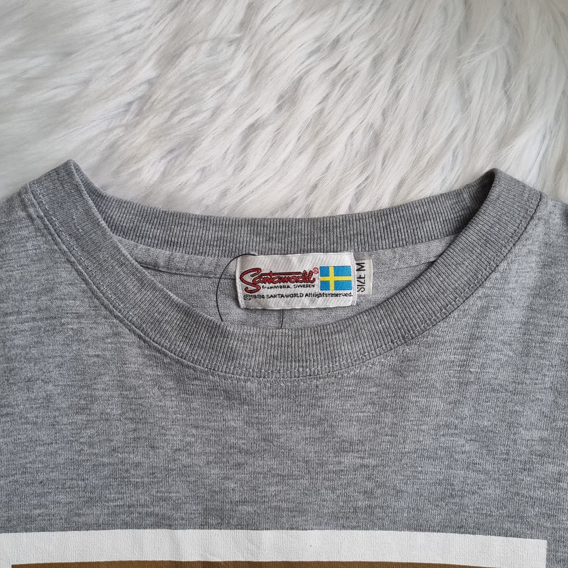 산타월드 빈티지 그래픽 긴팔 티셔츠 1970 상품이미지3