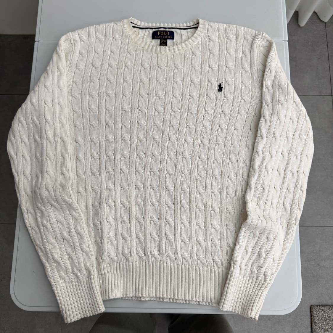 폴로 케이블 니트  상품이미지2