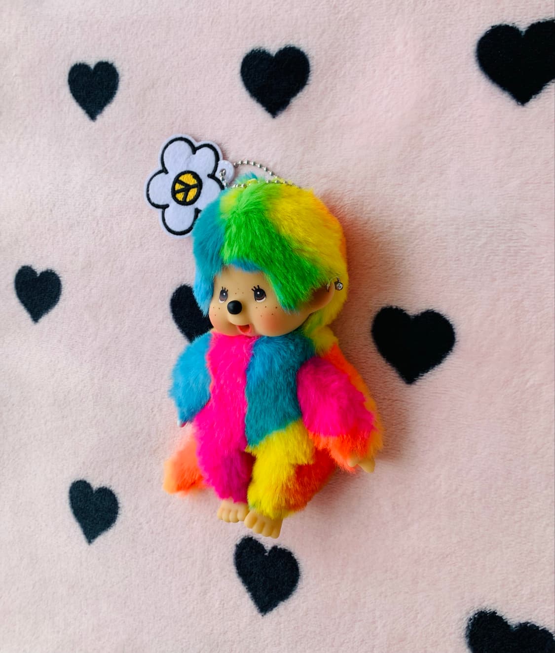 🌈몬치치 X 키무라 카에라 무지개 키체인 상품이미지2