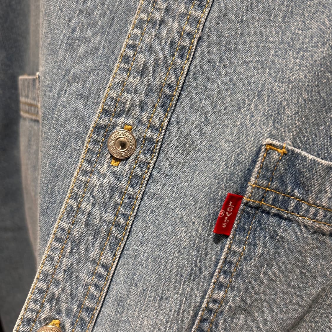 Levis Embroidered Denim Shirts 상품이미지6