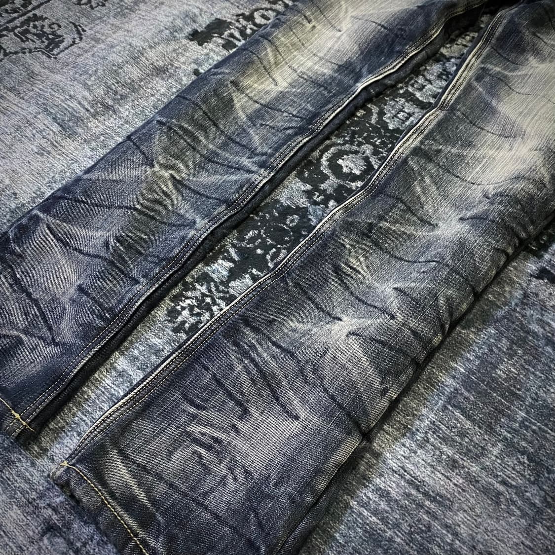Y2K Mood Indigo Washed Pants 상품이미지4