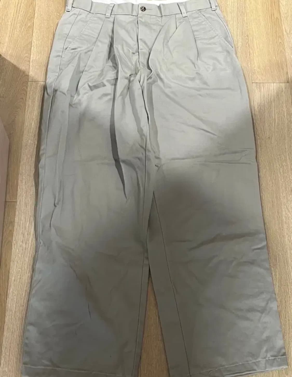 빈티지 베이지 치노팬츠 상품이미지1