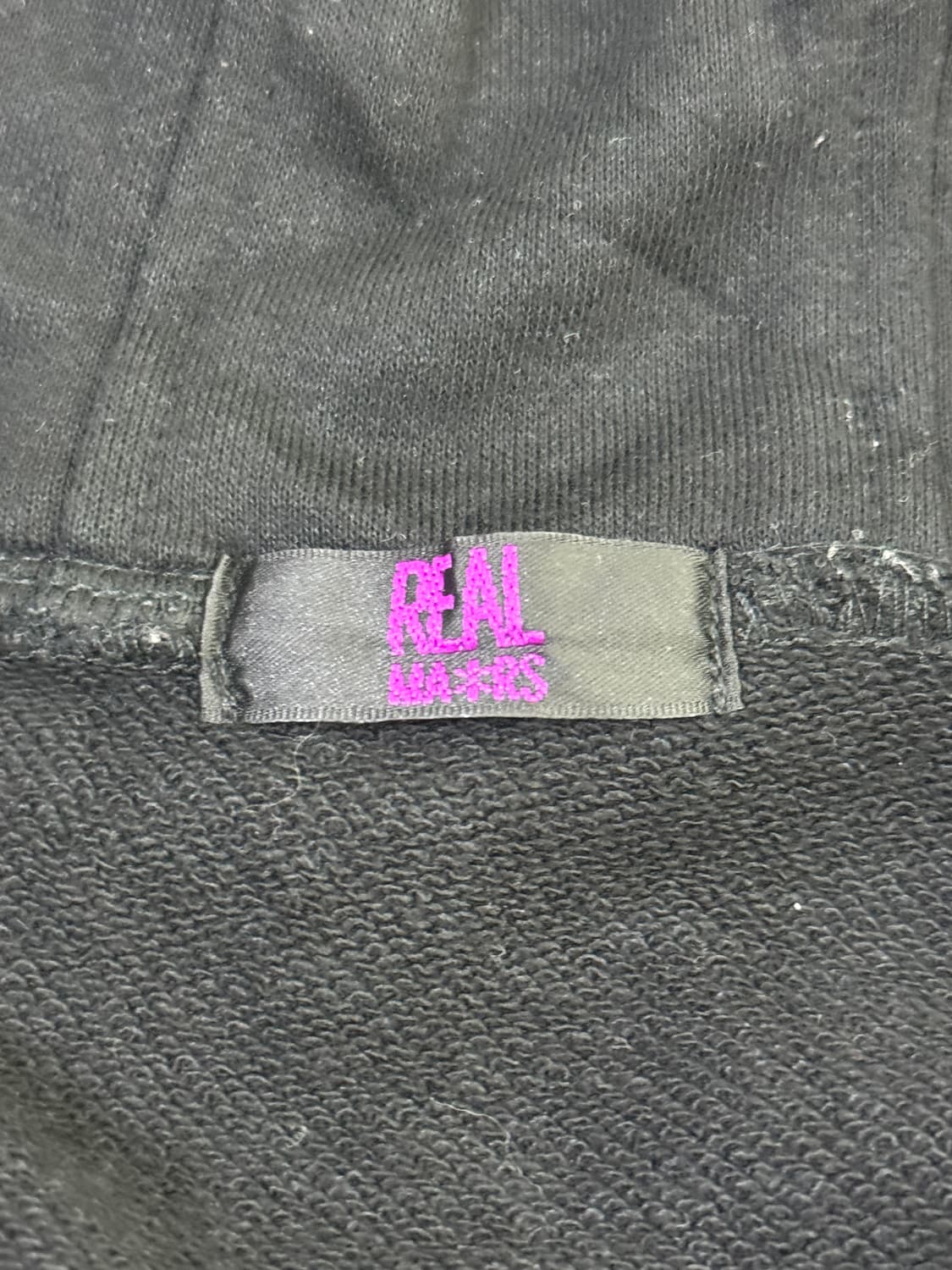 REAL MA*RS 레터링 스컬 후드집업 마즈 갸루 y2k 상품이미지7