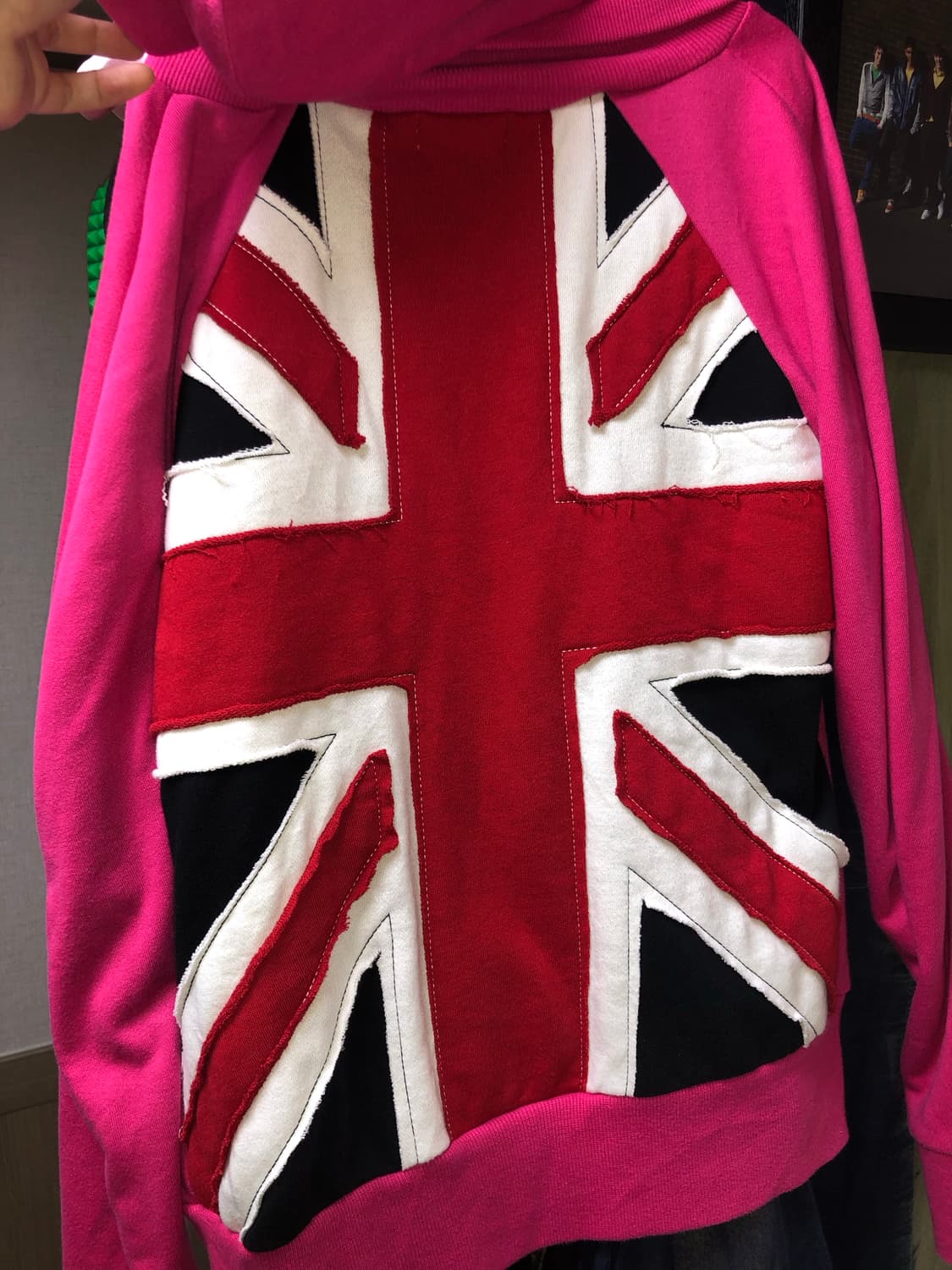 영국기 후드집업 상품이미지1