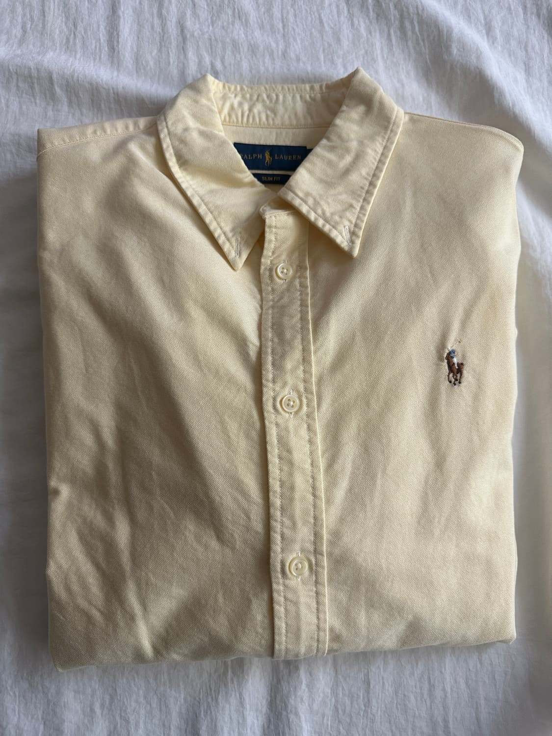 폴로 랄프로렌 맨즈 옥스포드 셔츠 슬림핏 L 상품이미지3