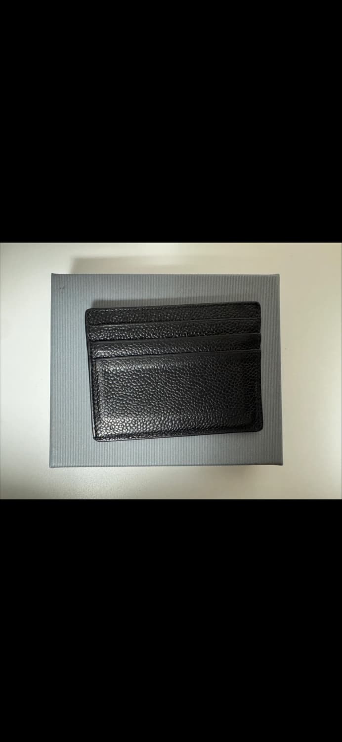 톰브라운 카드지갑 블랙 상품이미지2