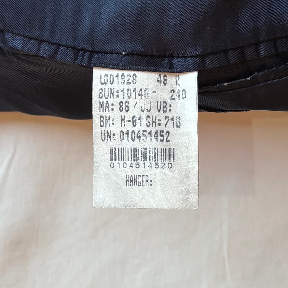 [48R] 80s CANADA 로렌 랄프 로렌 울캐시미어 더블 블레이저 상품이미지8