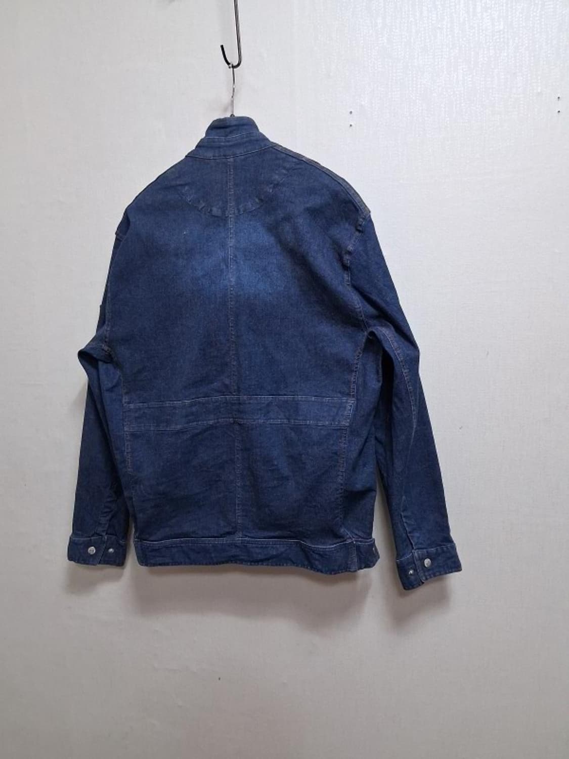 일본구제 PLANT TARO HANAKO 집업버턴 인디고 청쟈켓 남105 상품이미지2