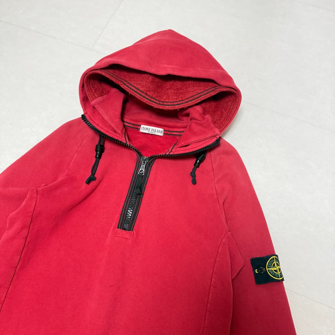 [ M ] 00’s 스톤아일랜드 더블 후드 아카이브 아노락 스웻셔츠 상품이미지3