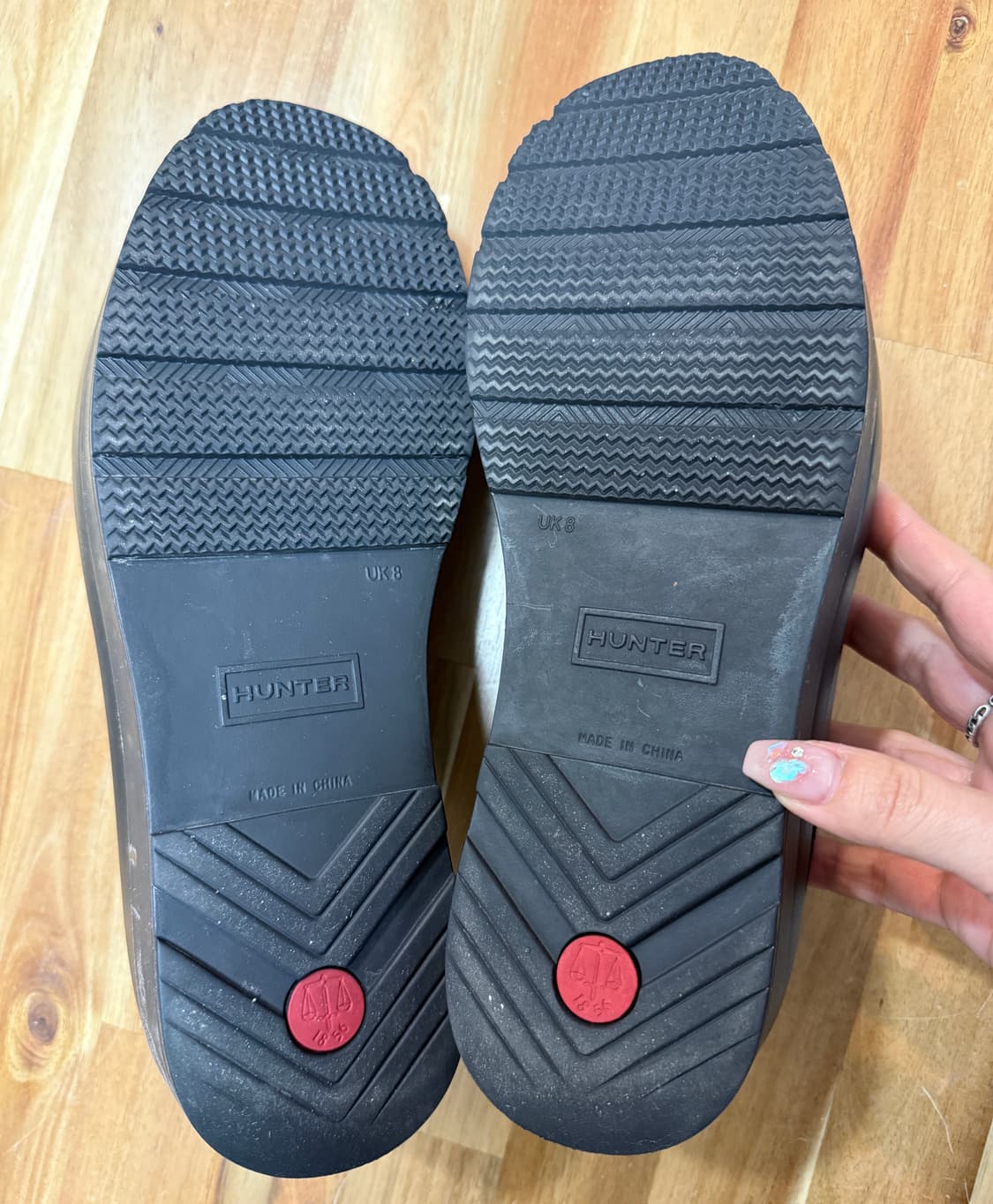헌터 클로그 블랙 UK8 상품이미지6