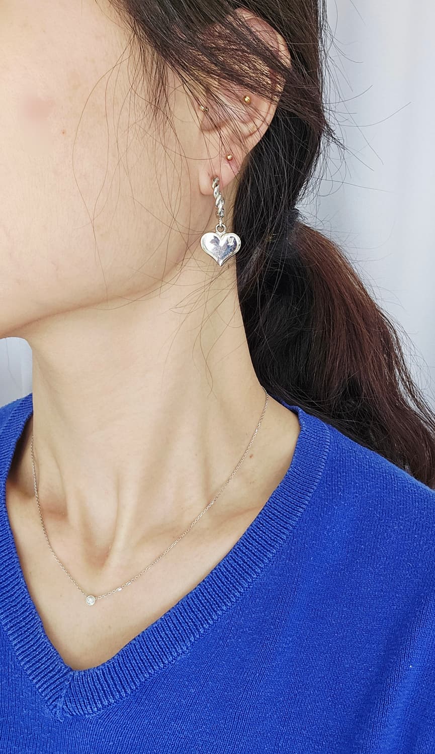 루이비통 스위트 모노그램 후프 귀걸이( 3링세트) [정품/풀박스] 상품이미지9