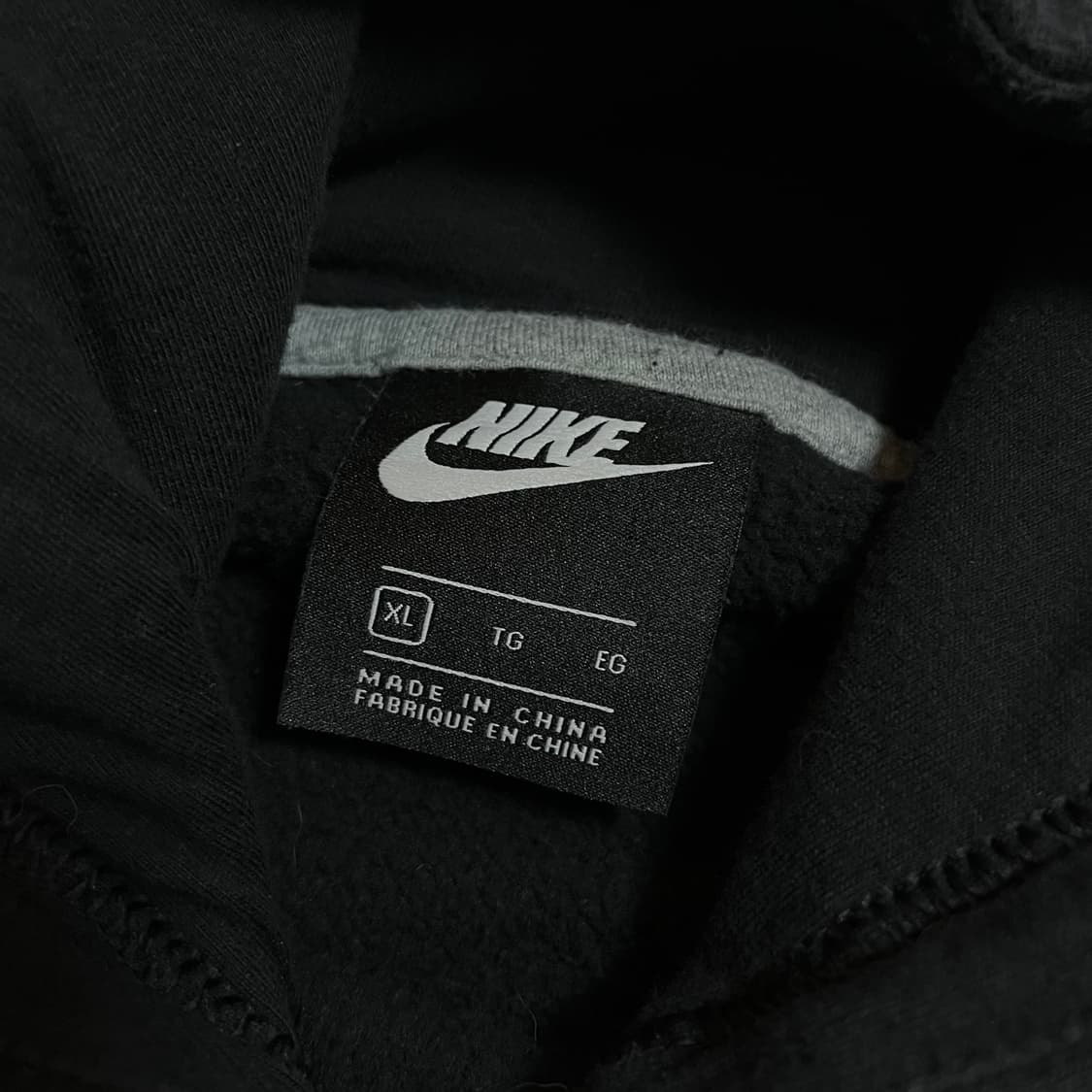 [정품] 나이키 블랙 빅로고 후드티 [ XL ] 상품이미지5