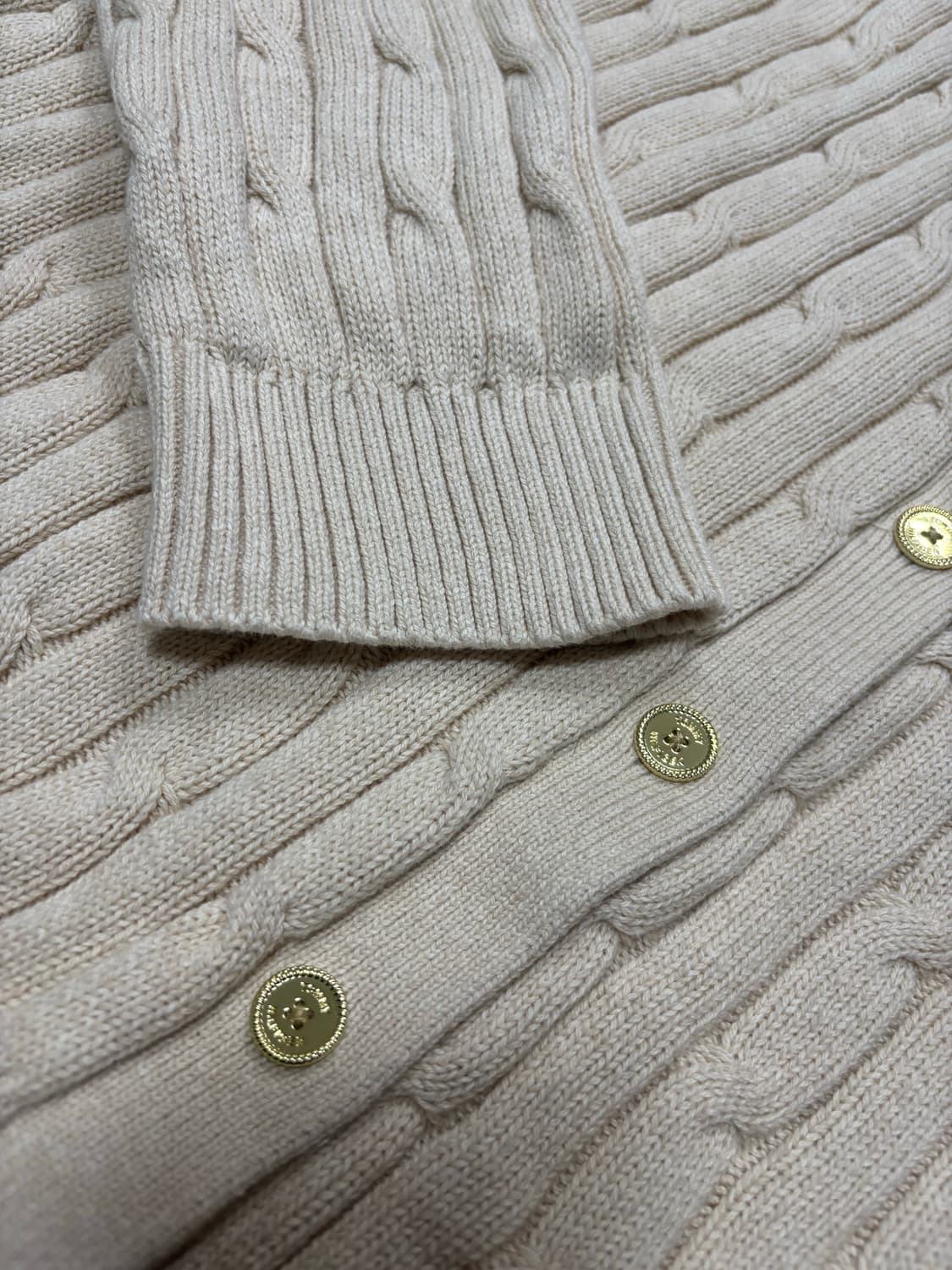 타미가디건-베이지/XXL/넉넉핏 상품이미지3