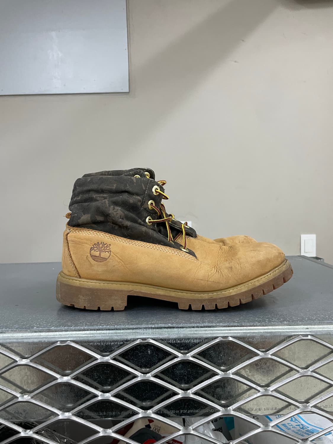 팀버랜드 롤탑 카모 부츠 US8 (gr-4034) 상품이미지4