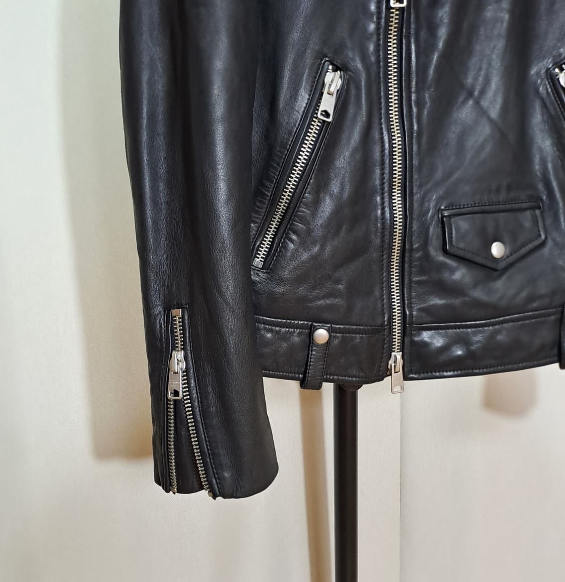 (택포) 올세인츠 밀로 양가죽 자켓 95 B2 상품이미지4