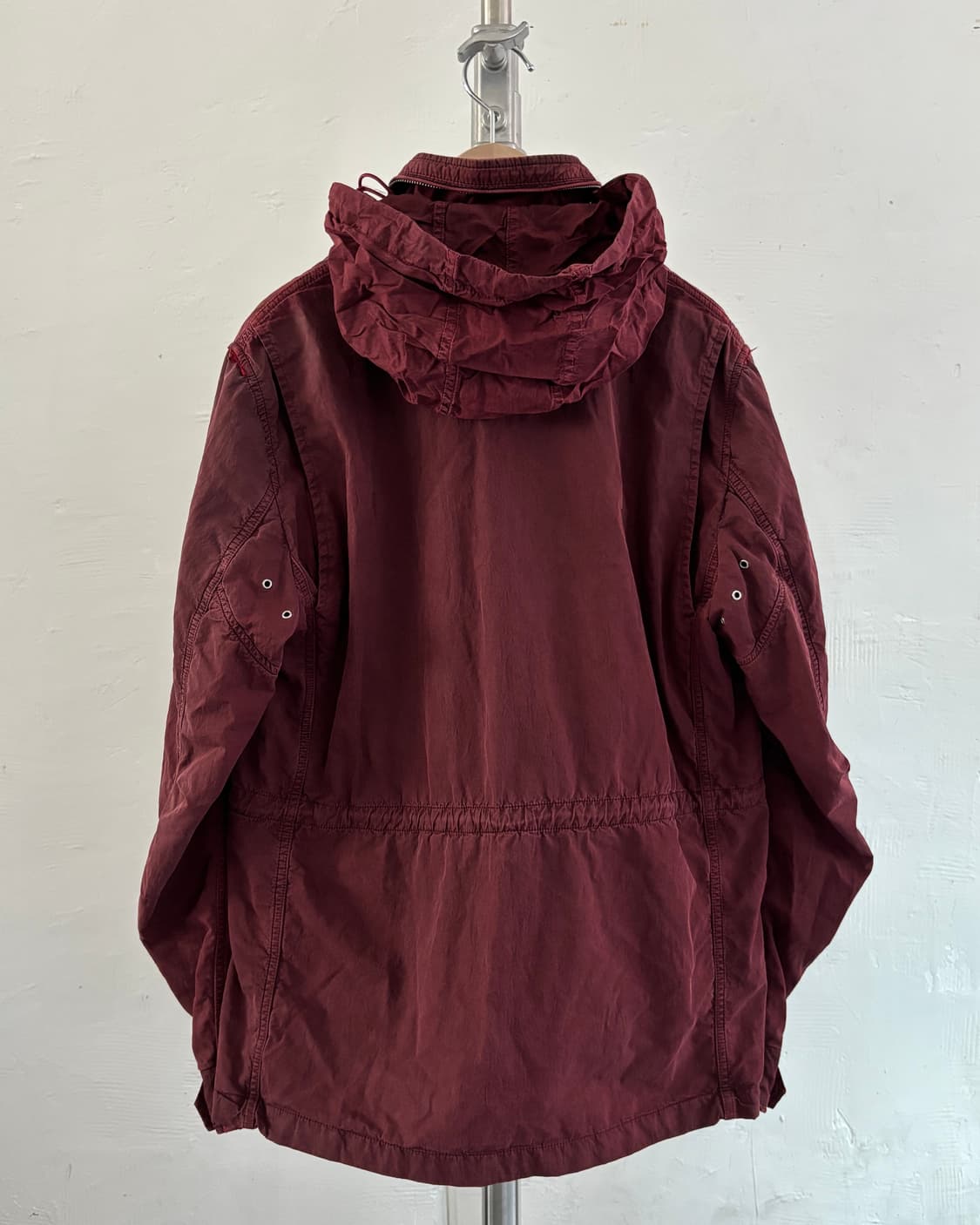 C.P. Company 씨피컴퍼니 버건디 컬러 멀티 포켓 후드 자켓 상품이미지9