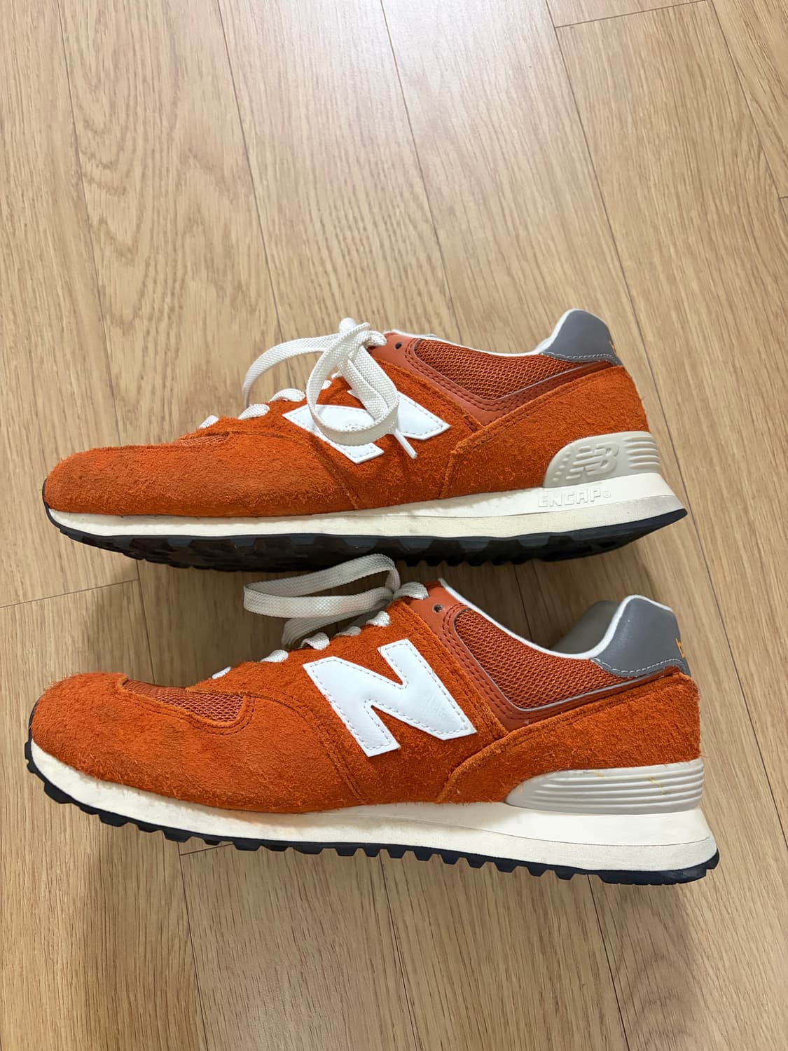 [270]뉴발란스 574 헤리티지 오렌지 상품이미지5