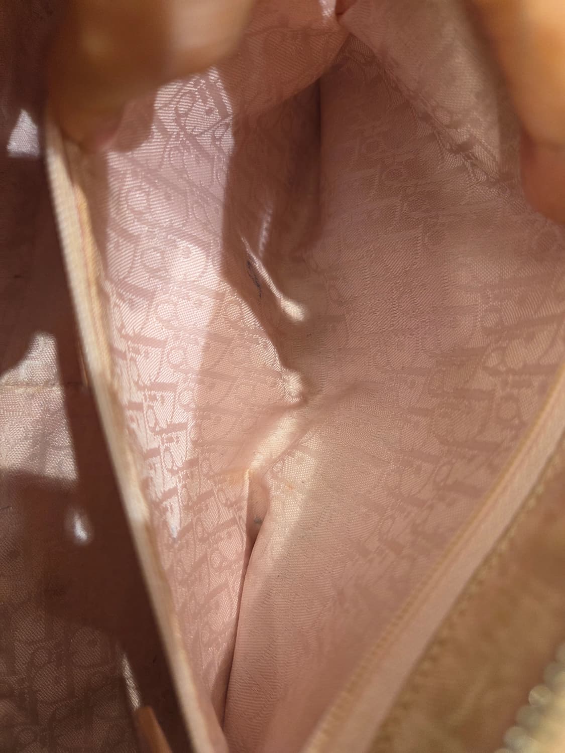 Dior 디올 빈티지 핑크 까나쥬 D참 보스턴백 상품이미지8