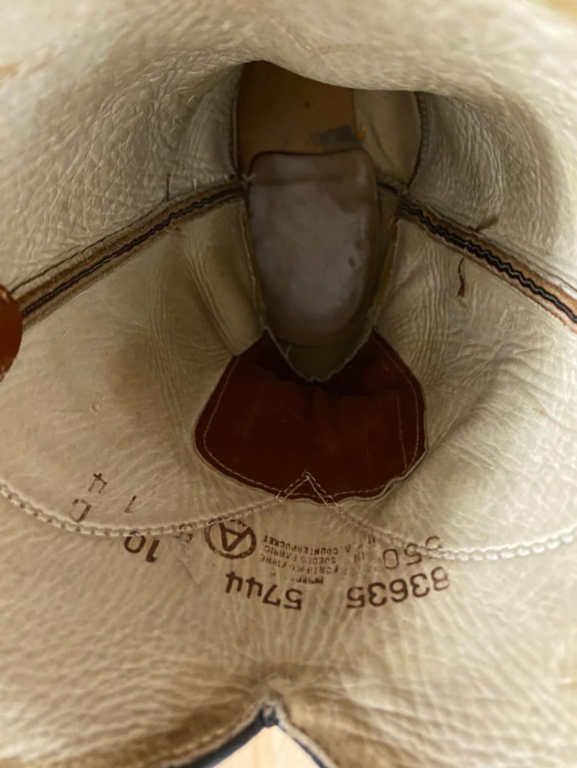 VTG pecos boots 미국 빈티지 웨스턴 페코스 부츠 상품이미지7