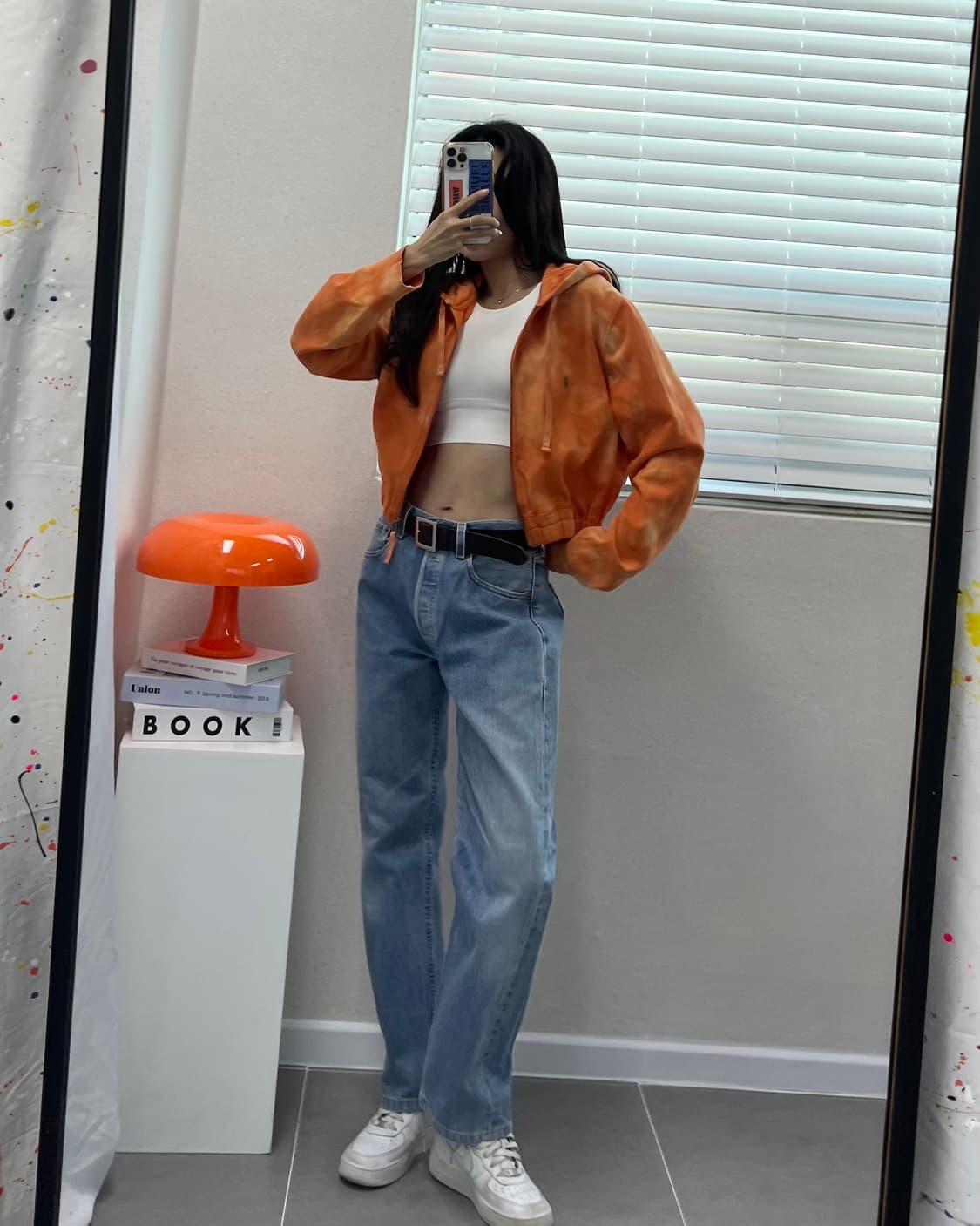 (WOMEN)폴로 크롭 후드-M1537 상품이미지6