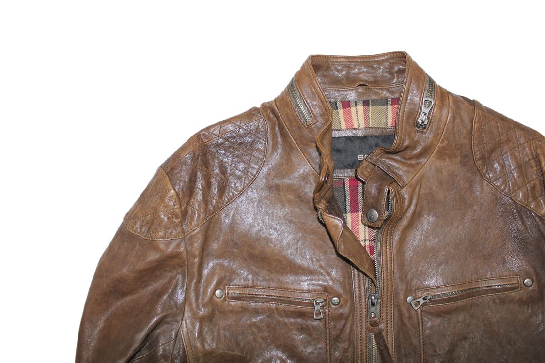 Series 시리즈 램스킨 싱글 레더 자켓 상품이미지3