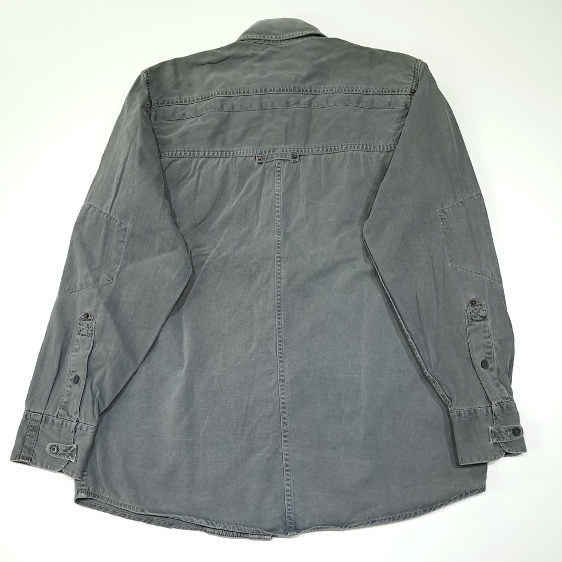 CL926 M 리바이스s 빈티지 워싱 차콜 긴팔 데님 워크 셔츠 상품이미지6