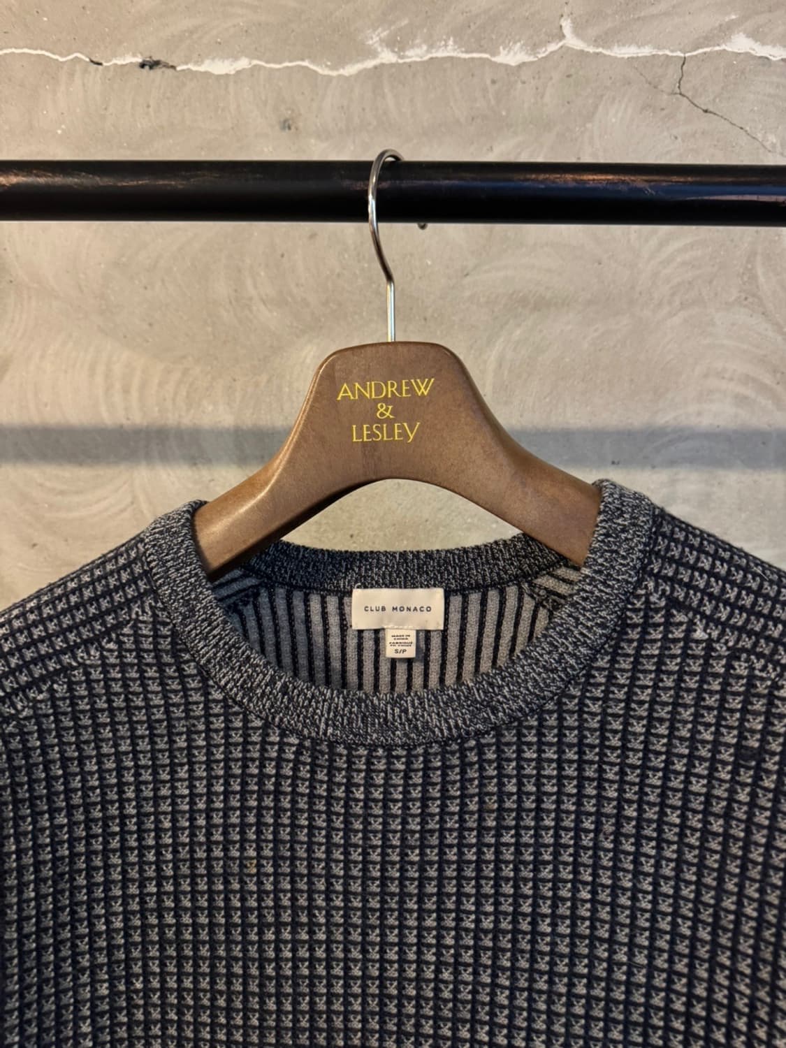 클럽모나코 램스울 니트 100 상품이미지3