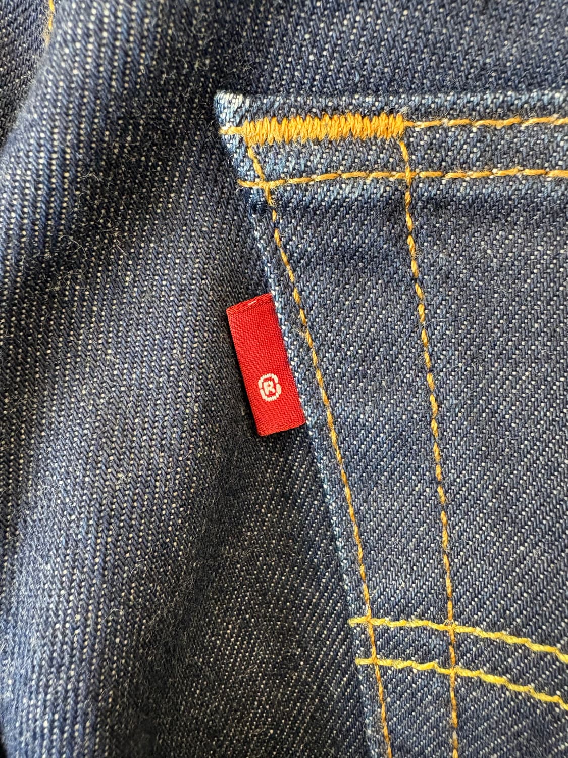 리바이스 501 진청 데님팬츠 상품이미지6