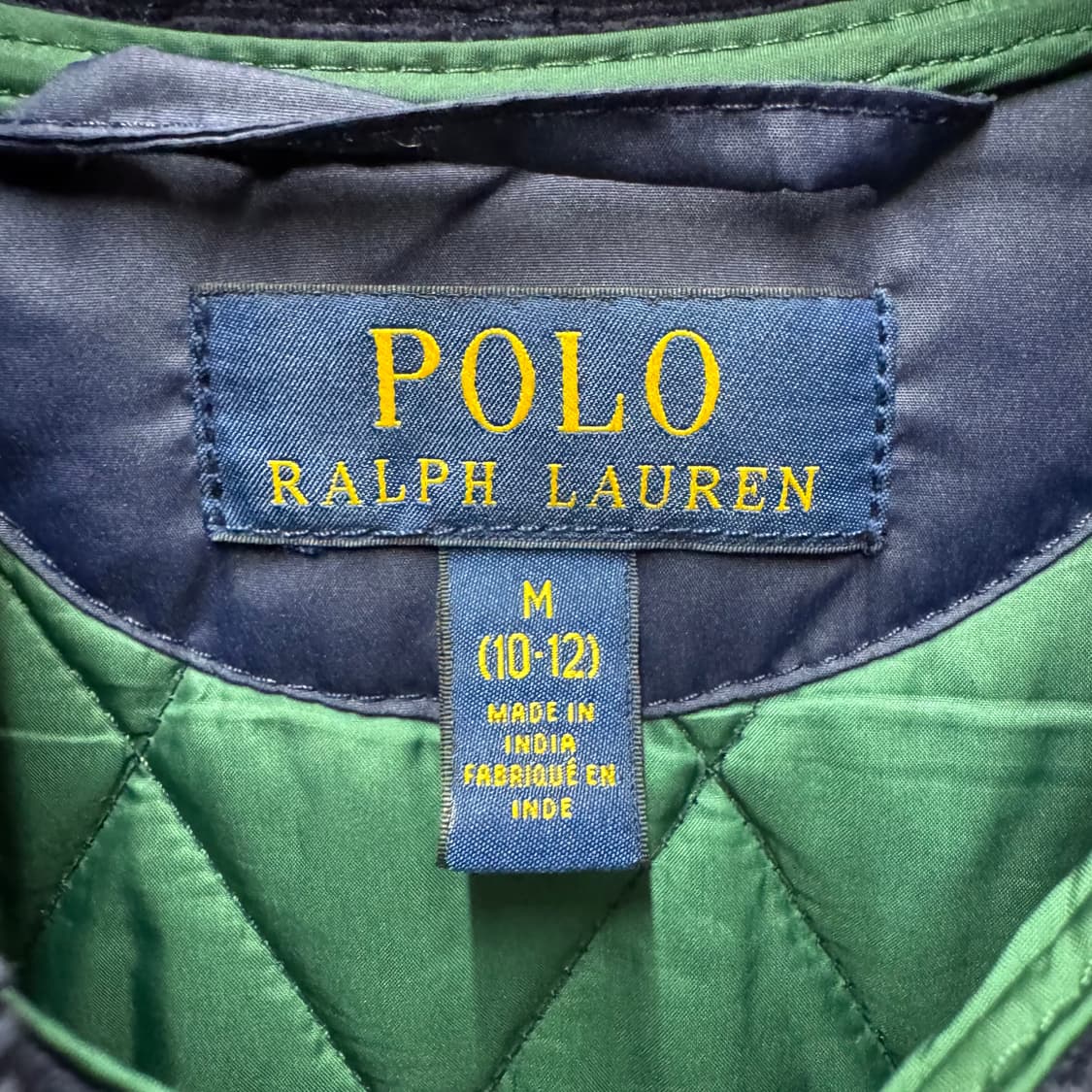 랄프로렌 폴로 퀼팅점퍼 10-12세  상품이미지2
