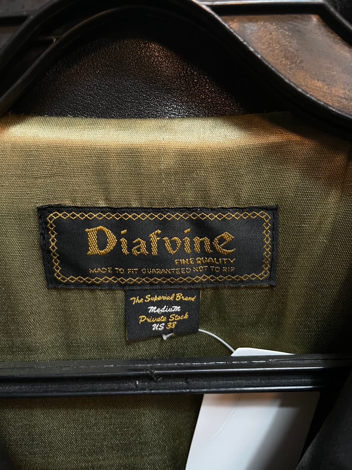 디아프바인 소가죽 자켓 상품이미지8