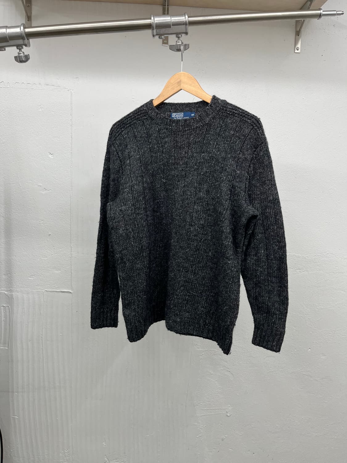 L) POLO WOOL/ LINEN " HAND KNIT " 상품이미지1