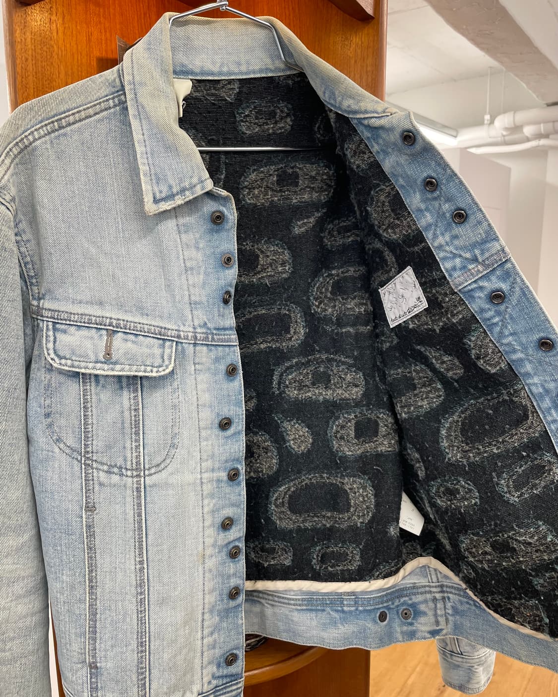 [S] [M] 엔할리우드 2005AW Lee 버튼 데님 자켓 상품이미지3