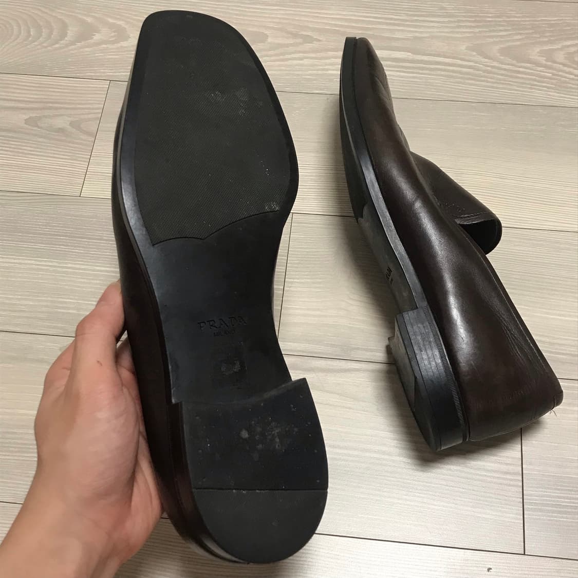 Prada loafer darkbrown (270-275) 상품이미지2