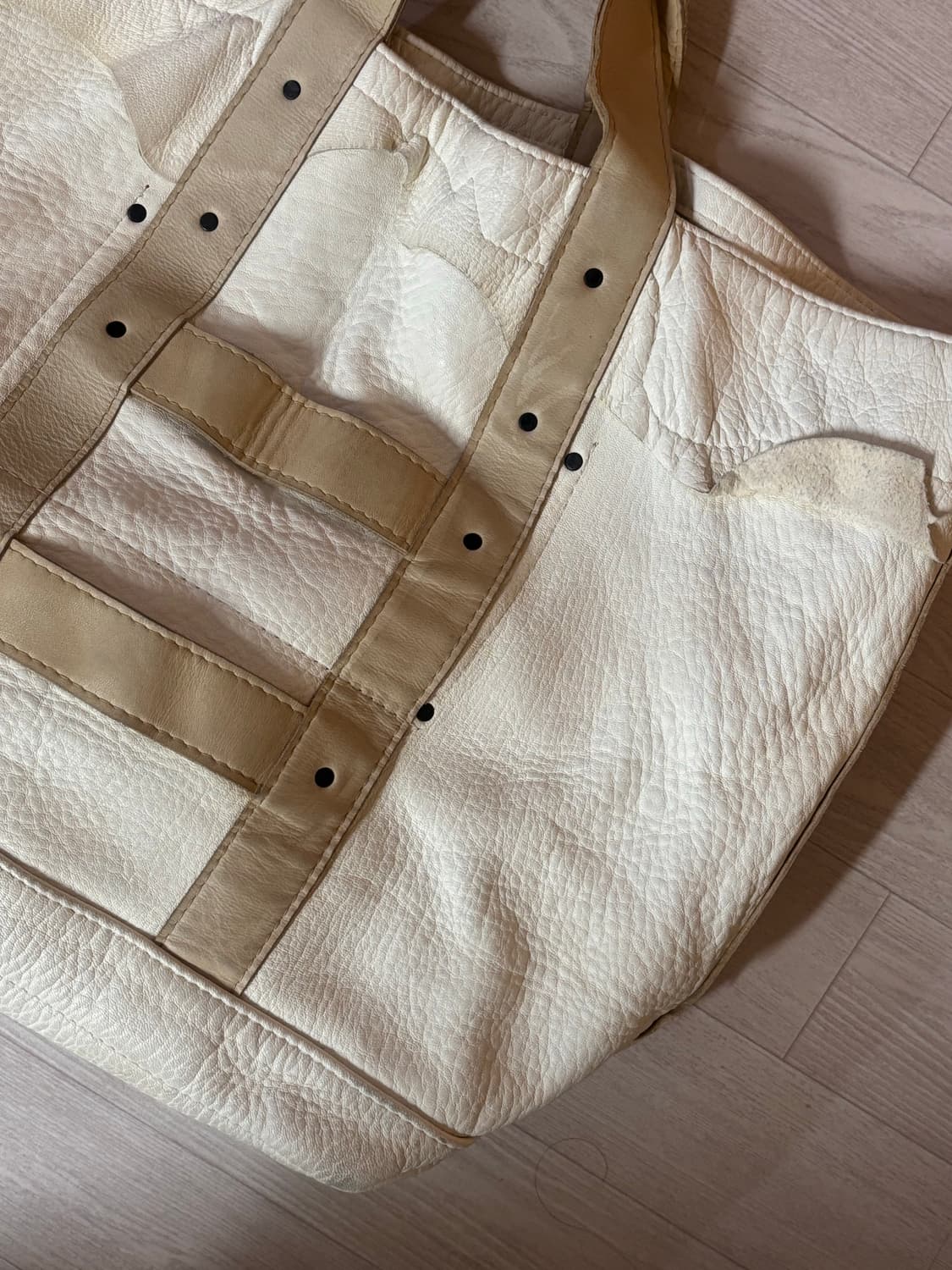 솔로이스트 가죽 토드백 상품이미지3