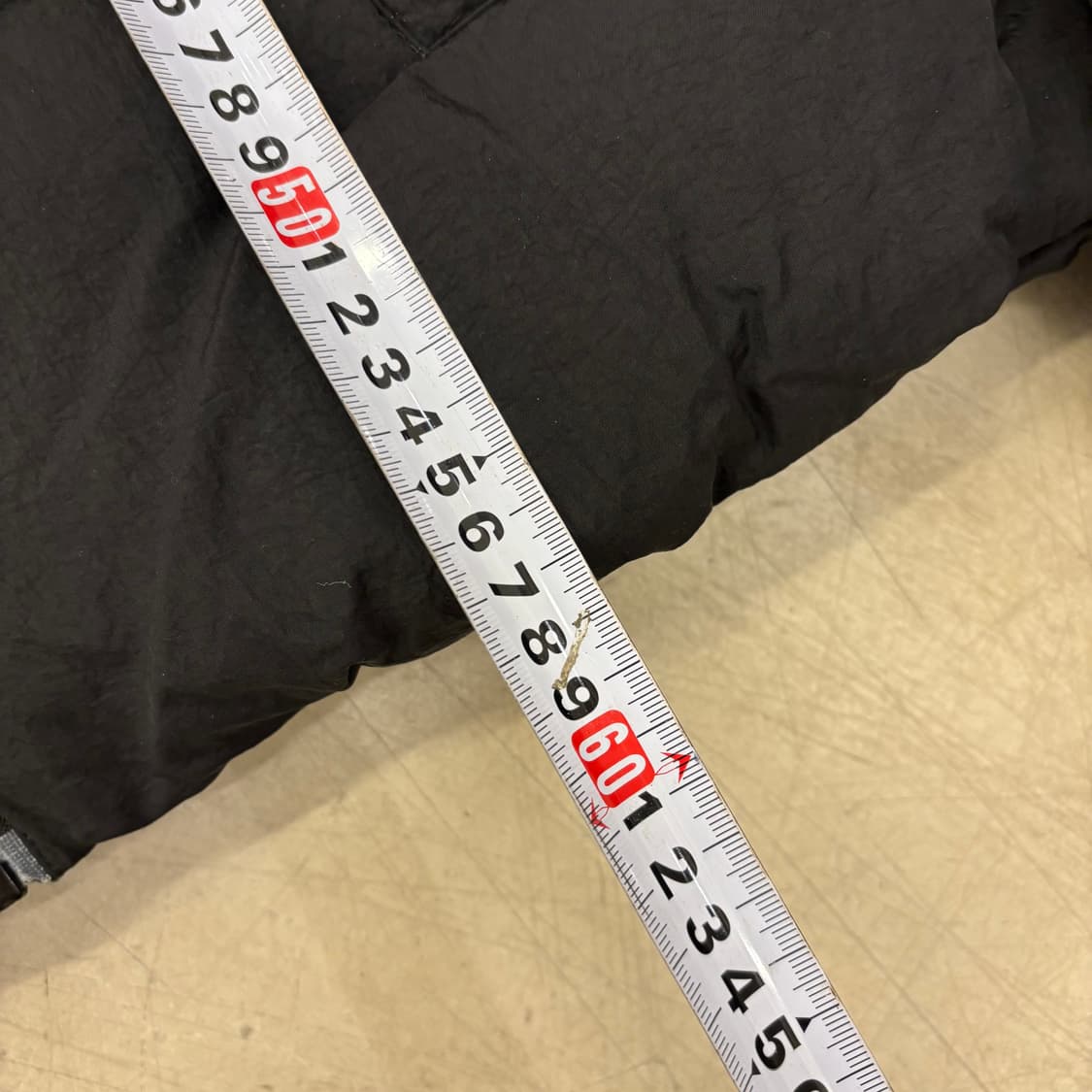 빈티지 블랙 크롭 패딩 상품이미지4