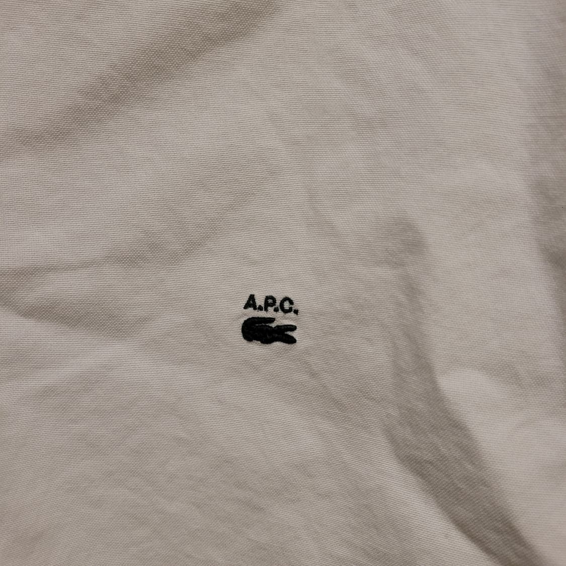 A.P.C. X 라코스테 셔츠 XS 상품이미지3