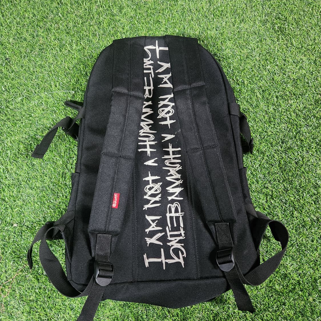 the earth 스트릿 백팩 | 그래피티 레터링 포인트 상품이미지3